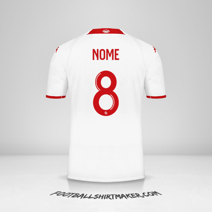 Camisa As Monaco 2022/2023 -  nome - 8