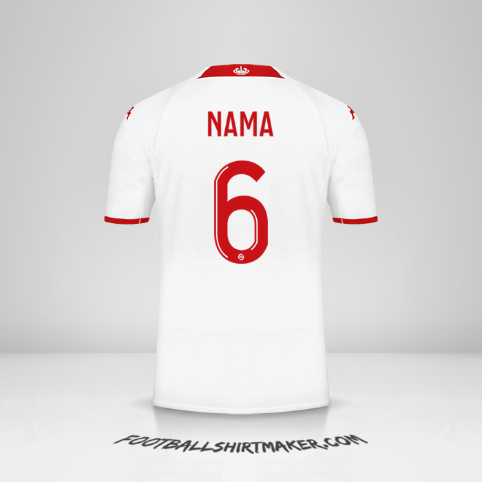 Jersey As Monaco 2022/2023 -  nama - 6