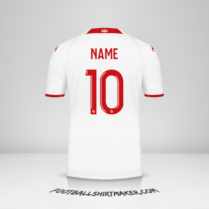 Shirt As Monaco 2022/2023 -  name - 10
