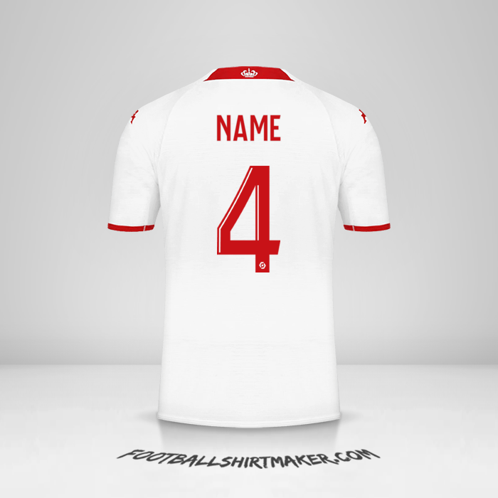 Shirt As Monaco 2022/2023 -  name - 4