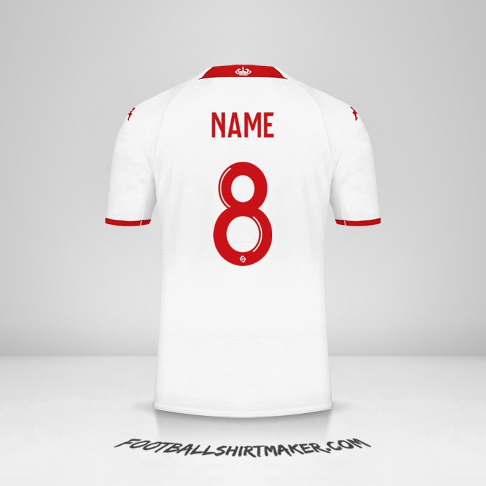 Shirt As Monaco 2022/2023 -  name - 8