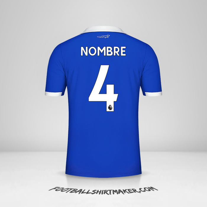 Camiseta Leicester City FC 2022/2023 -  nombre - 4