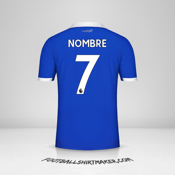 Camiseta Leicester City FC 2022/2023 -  nombre - 7