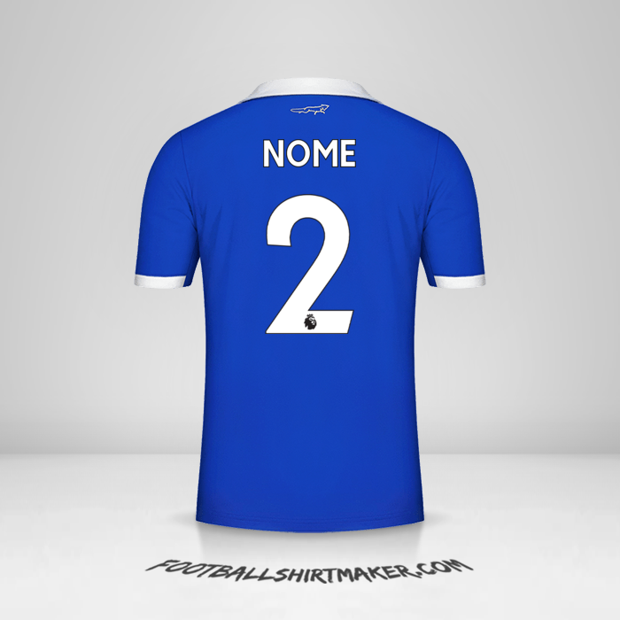 Camisa Leicester City FC 2022/2023 -  nome - 2