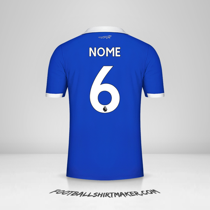 Camisola Leicester City FC 2022/2023 -  nome - 6