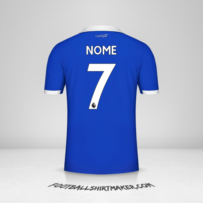 Camisa Leicester City FC 2022/2023 -  nome - 7