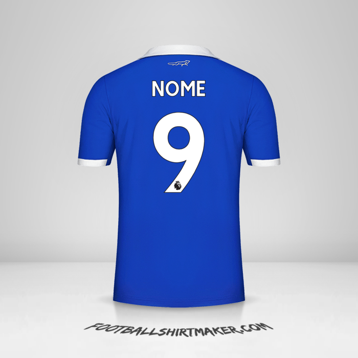 Maglia Leicester City FC 2022/2023 -  nome - 9