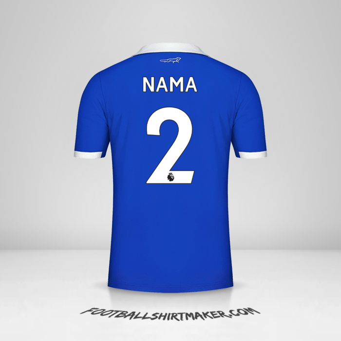 Jersey Leicester City FC 2022/2023 -  nama - 2