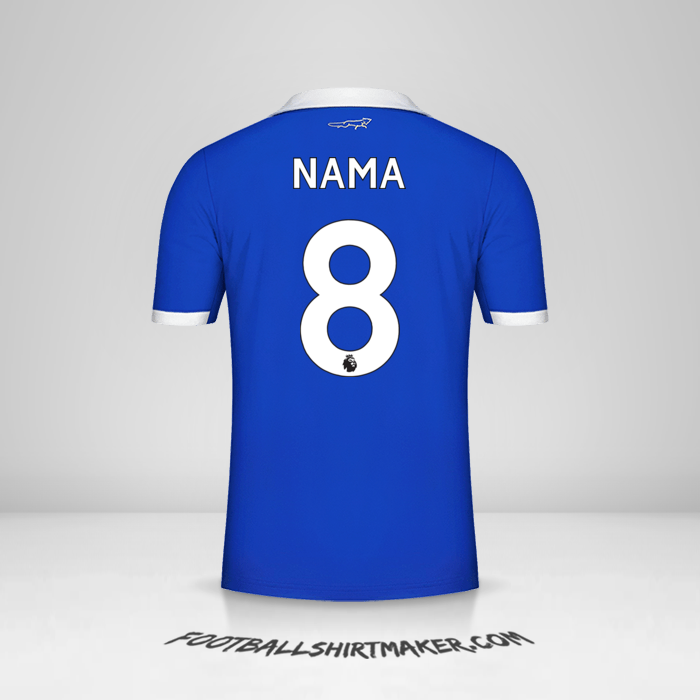 Jersey Leicester City FC 2022/2023 -  nama - 8