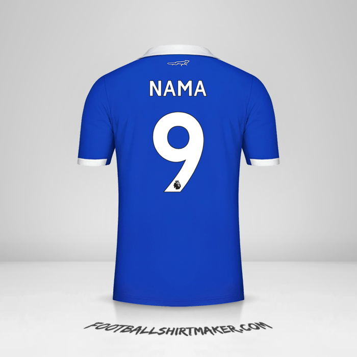 Jersey Leicester City FC 2022/2023 -  nama - 9