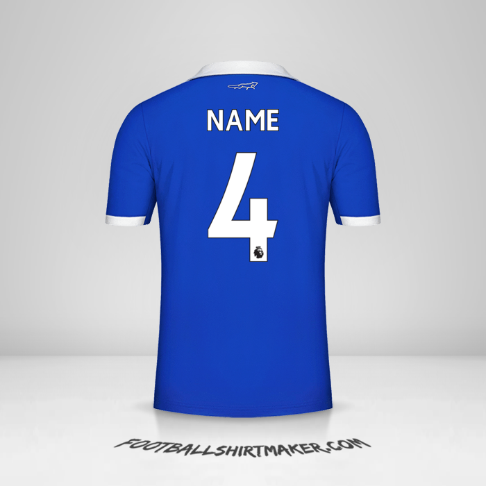 Jersey Leicester City FC 2022/2023 -  name - 4