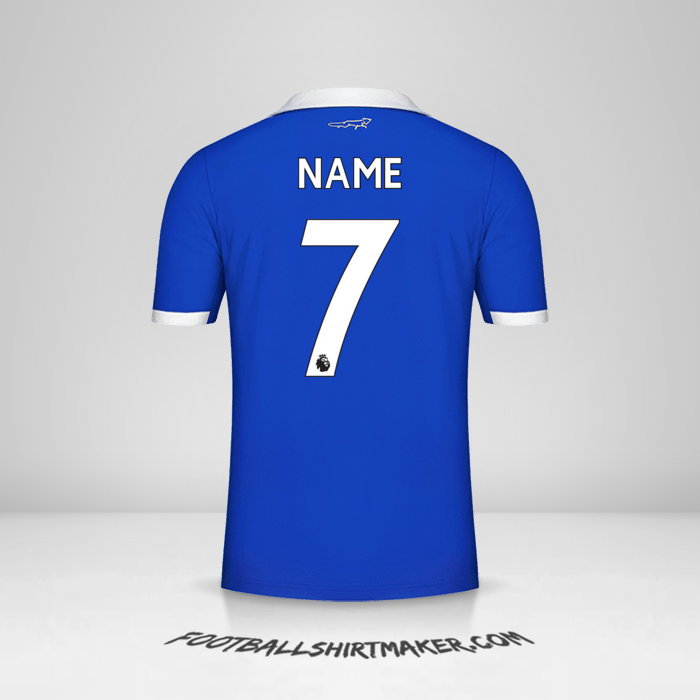 Jersey Leicester City FC 2022/2023 -  name - 7