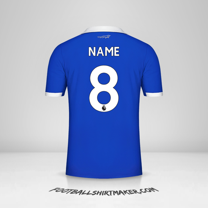 Jersey Leicester City FC 2022/2023 -  name - 8