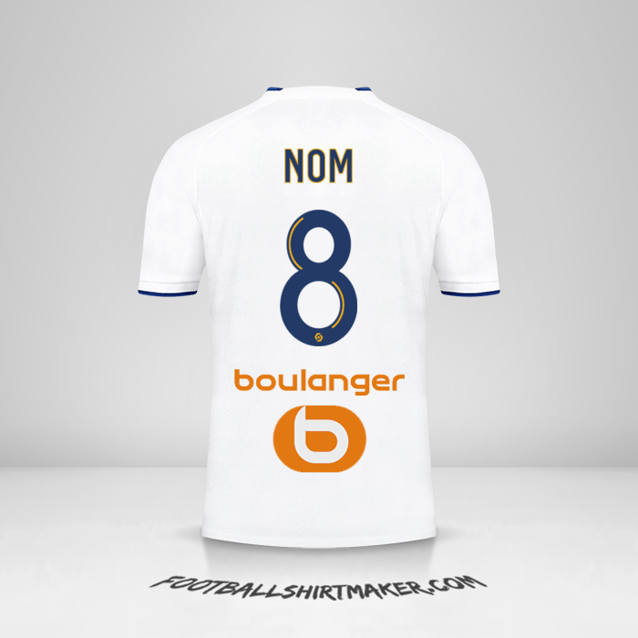 Maillot Olympique de Marseille 2022/2023 -  nom - 8