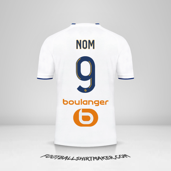 Maillot Olympique de Marseille 2022/2023 -  nom - 9