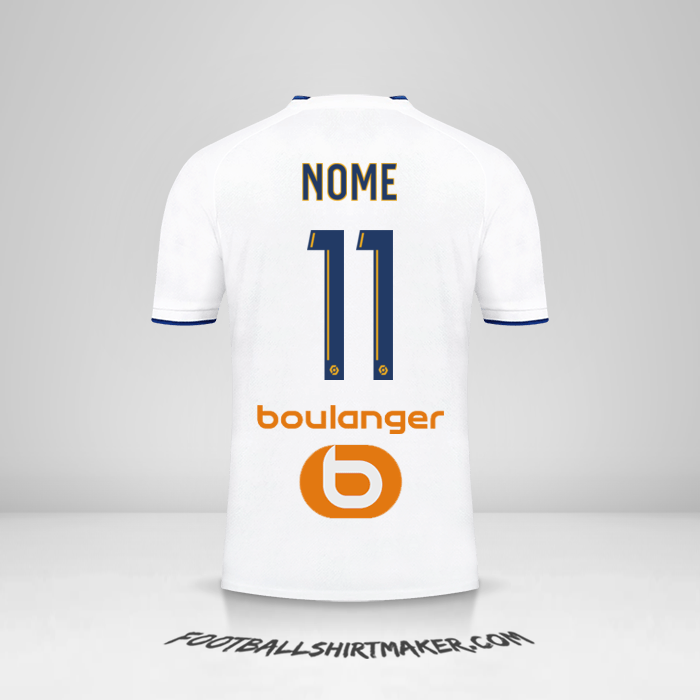 Camisola Olympique de Marseille 2022/2023 -  nome - 11
