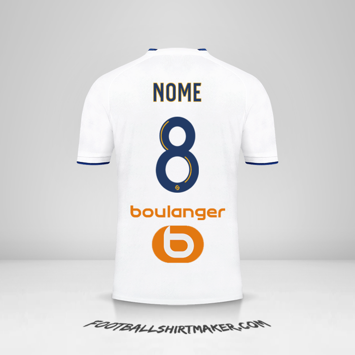 Camisola Olympique de Marseille 2022/2023 -  nome - 8