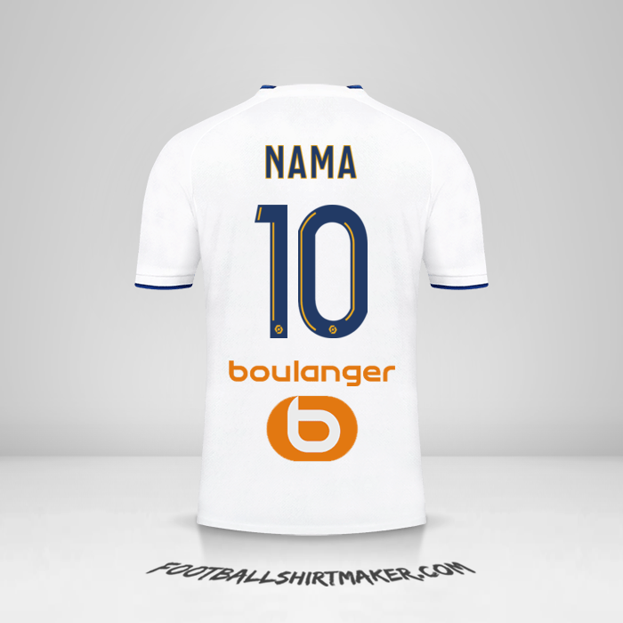 Jersey Olympique de Marseille 2022/2023 -  nama - 10