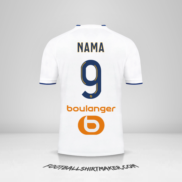 Jersey Olympique de Marseille 2022/2023 -  nama - 9