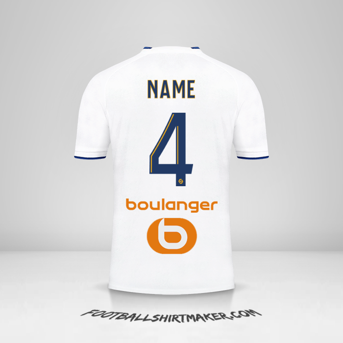 Trikot Olympique de Marseille 2022/2023 -  name - 4