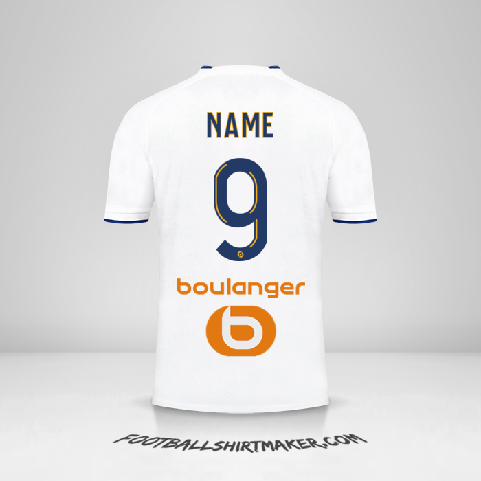Trikot Olympique de Marseille 2022/2023 -  name - 9