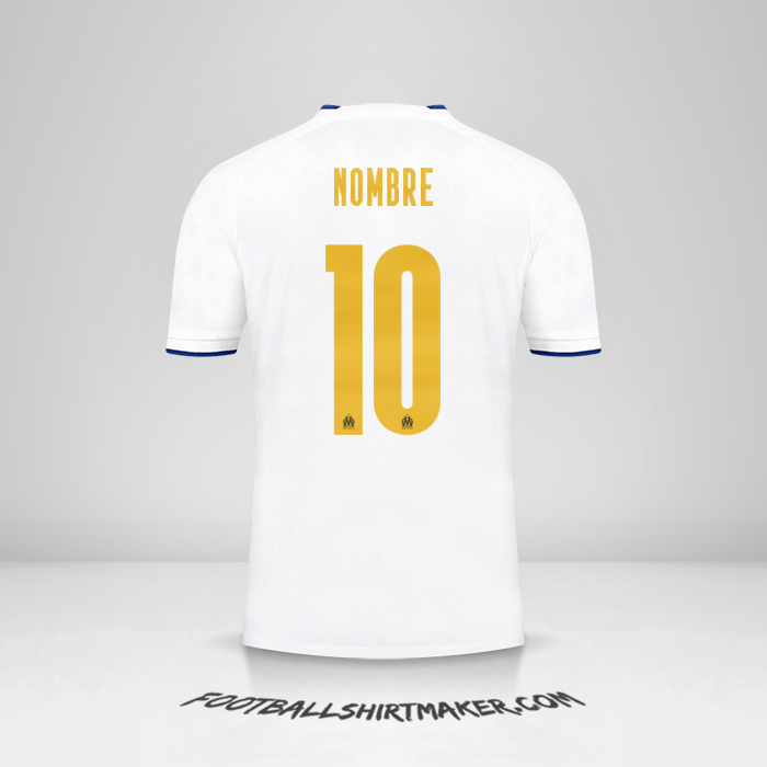 Camiseta Olympique de Marseille Cup 2022/2023 -  nombre - 10