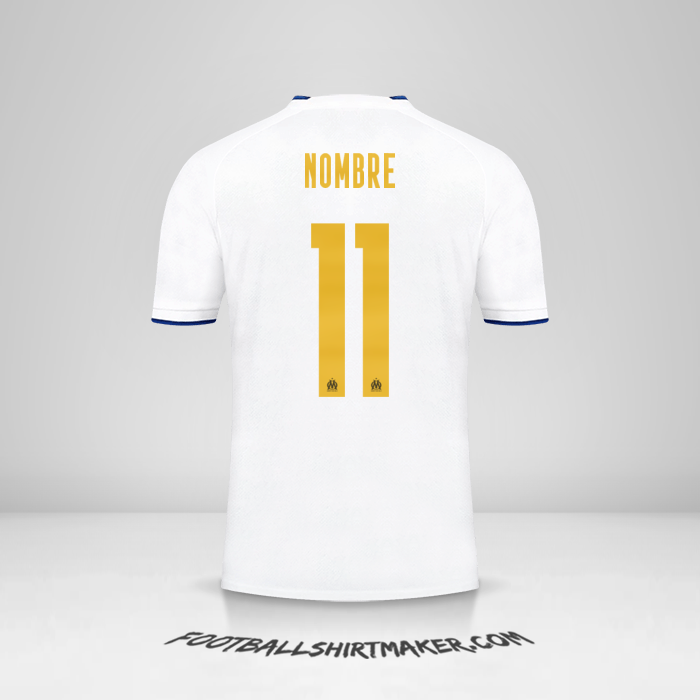 Camiseta Olympique de Marseille Cup 2022/2023 -  nombre - 11