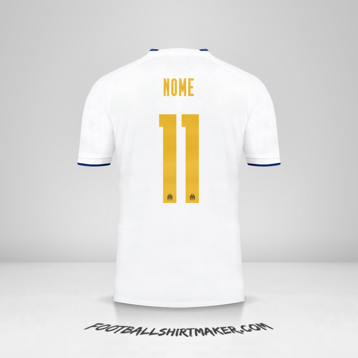 Camisa Olympique de Marseille Cup 2022/2023 -  nome - 11