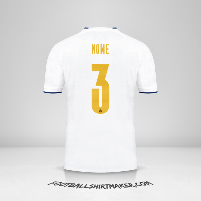 Maglia Olympique de Marseille Cup 2022/2023 -  nome - 3