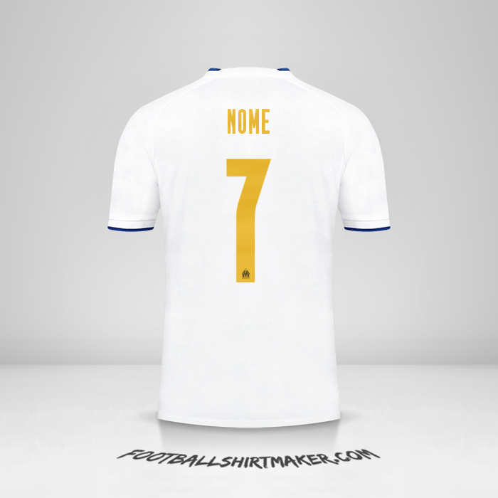 Camisola Olympique de Marseille Cup 2022/2023 -  nome - 7