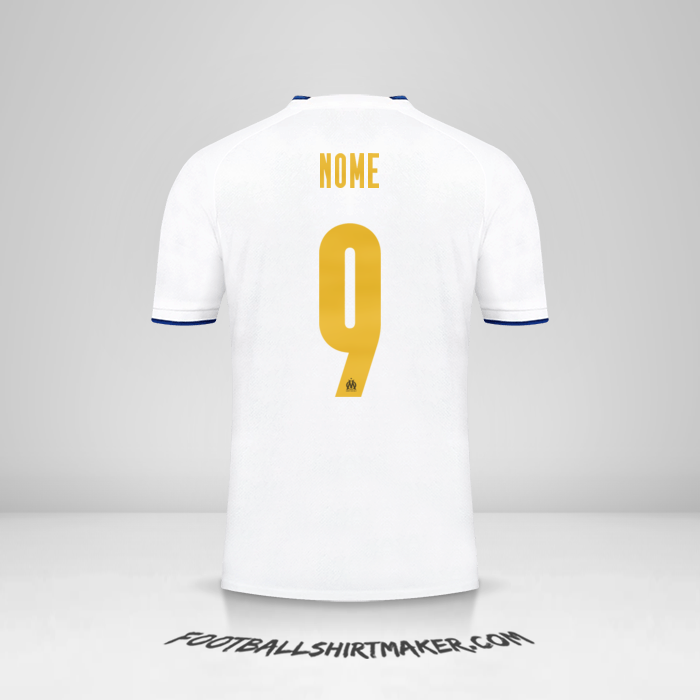 Camisa Olympique de Marseille Cup 2022/2023 -  nome - 9