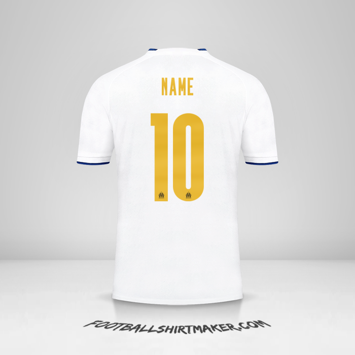 Trikot Olympique de Marseille Cup 2022/2023 -  name - 10