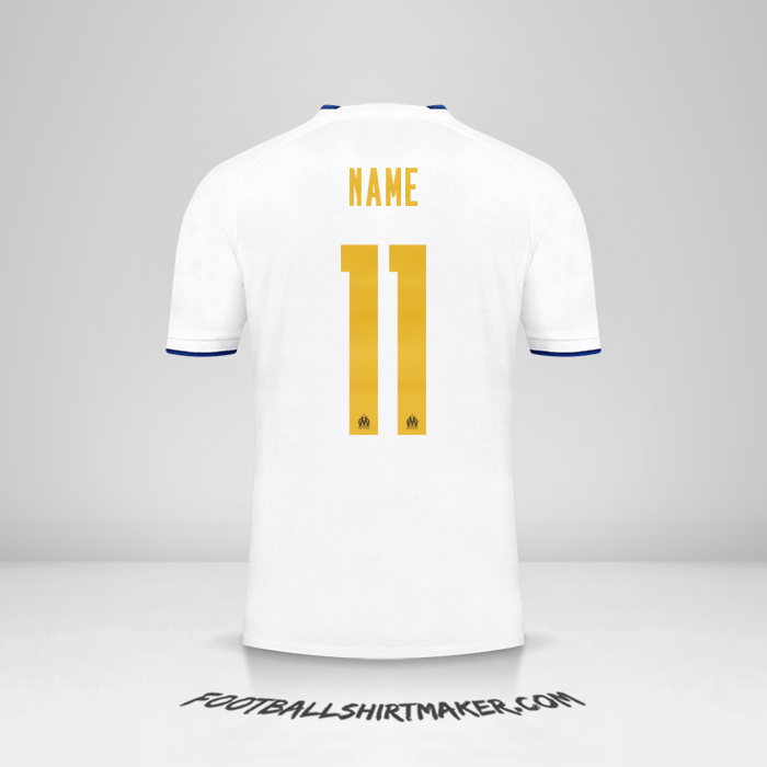 Trikot Olympique de Marseille Cup 2022/2023 -  name - 11