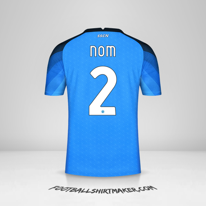 Maillot SSC Napoli 2022/2023 -  nom - 2