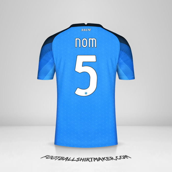 Maillot SSC Napoli 2022/2023 -  nom - 5