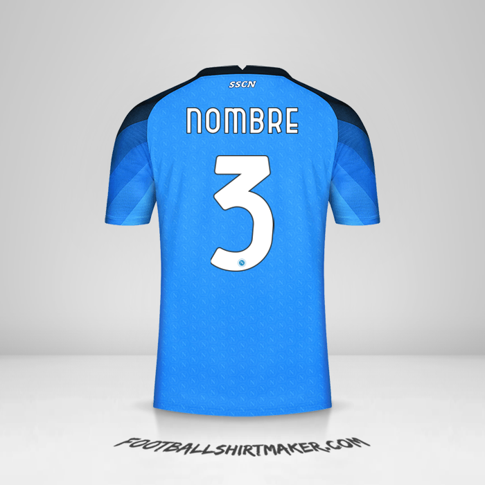 Jersey SSC Napoli 2022/2023 -  nombre - 3