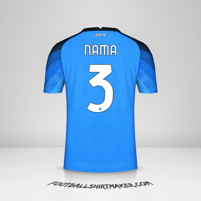 Jersey SSC Napoli 2022/2023 -  nama - 3