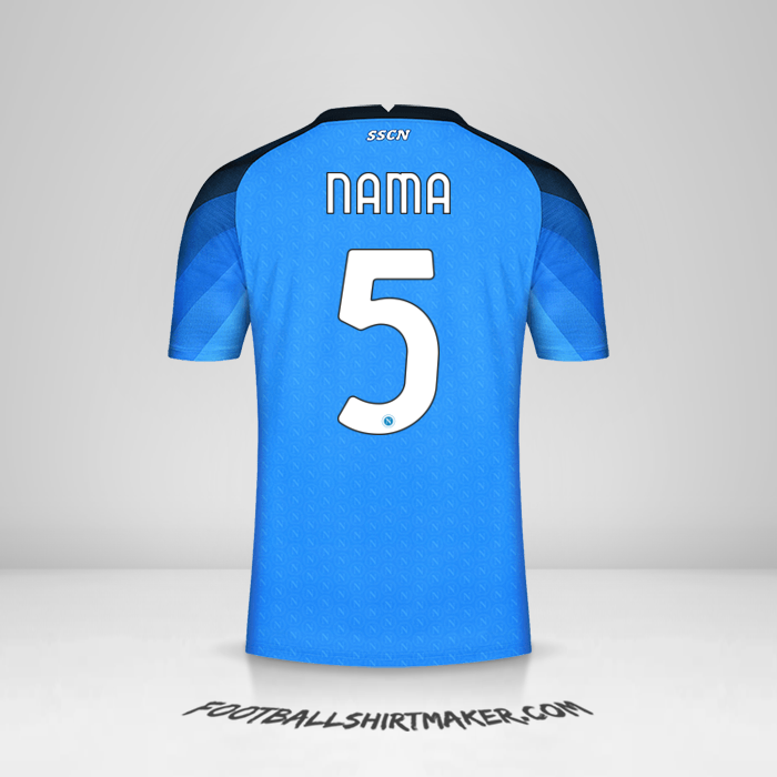Jersey SSC Napoli 2022/2023 -  nama - 5