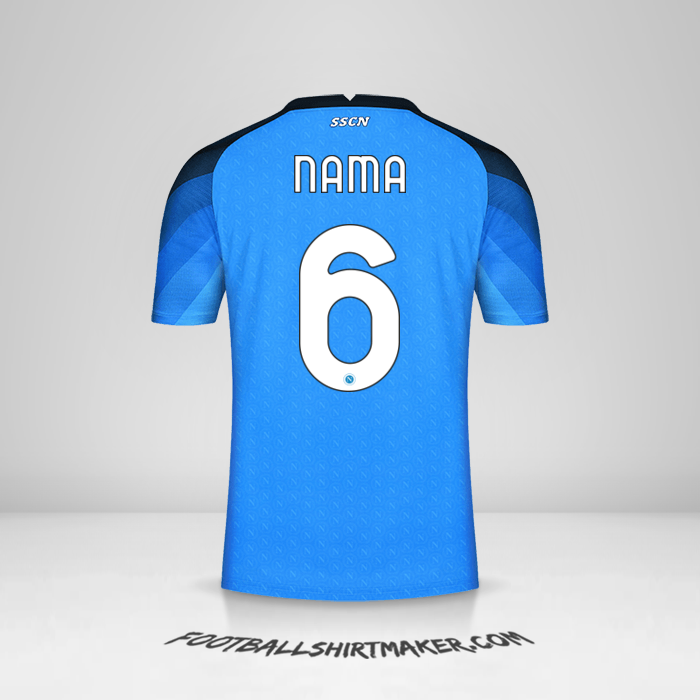 Jersey SSC Napoli 2022/2023 -  nama - 6