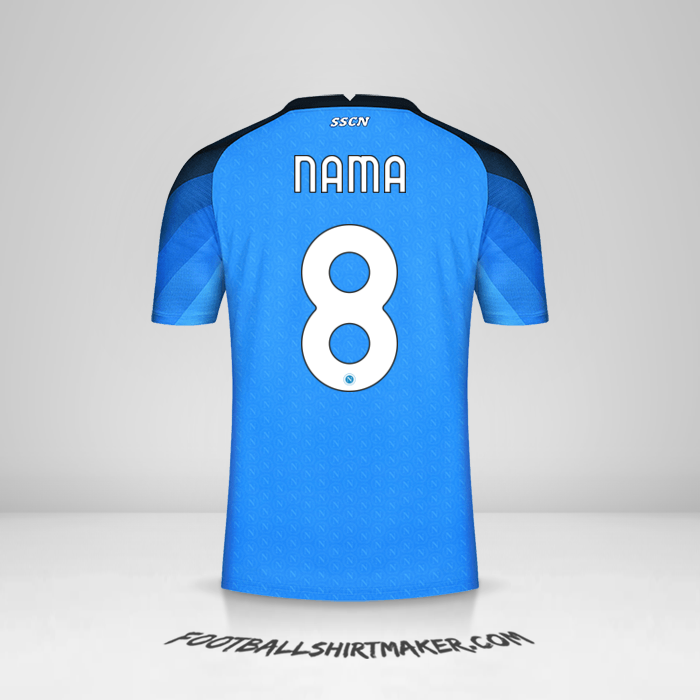 Jersey SSC Napoli 2022/2023 -  nama - 8