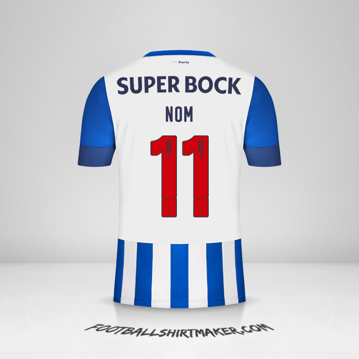 Maillot FC Porto 2022/2023 -  nom - 11