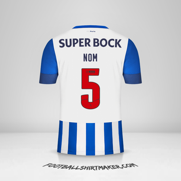 Maillot FC Porto 2022/2023 -  nom - 5