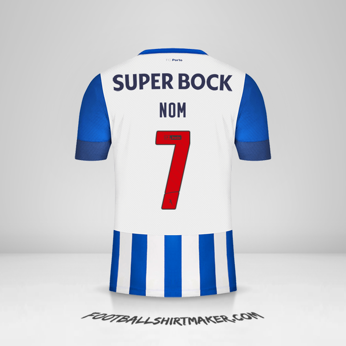 Maillot FC Porto 2022/2023 -  nom - 7