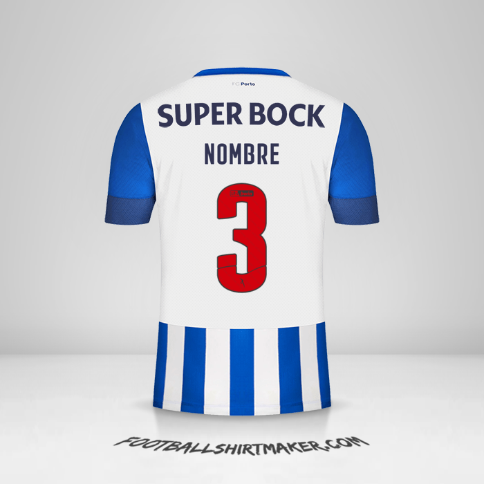 Jersey FC Porto 2022/2023 -  nombre - 3