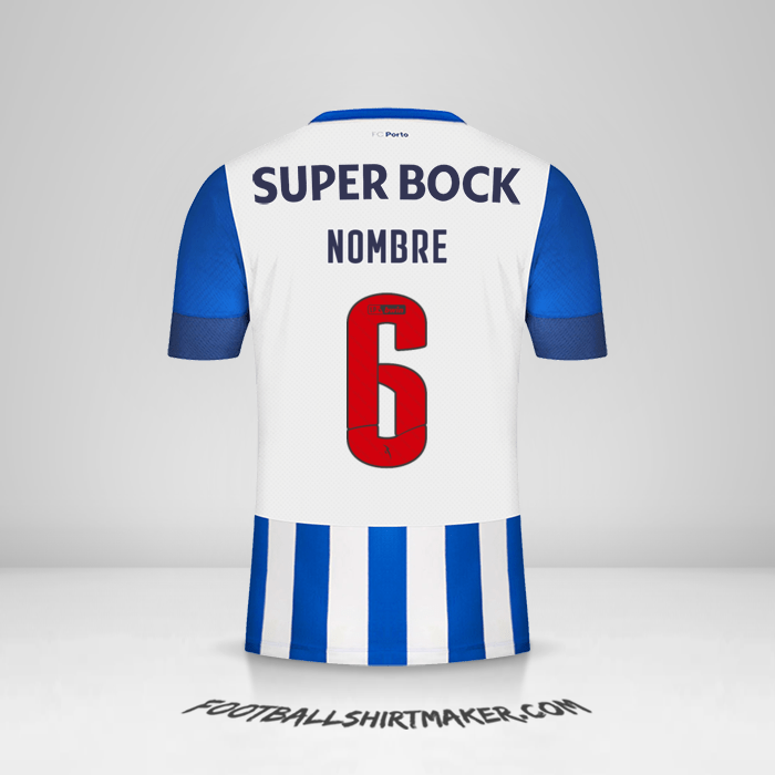 Jersey FC Porto 2022/2023 -  nombre - 6