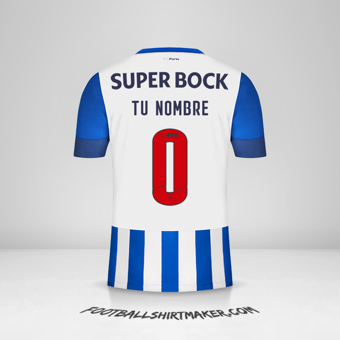 Camiseta FC Porto 2022/2023 -  tu nombre - 0