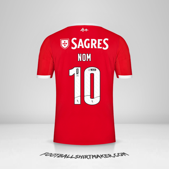 Maillot SL Benfica 2022/2023 -  nom - 10
