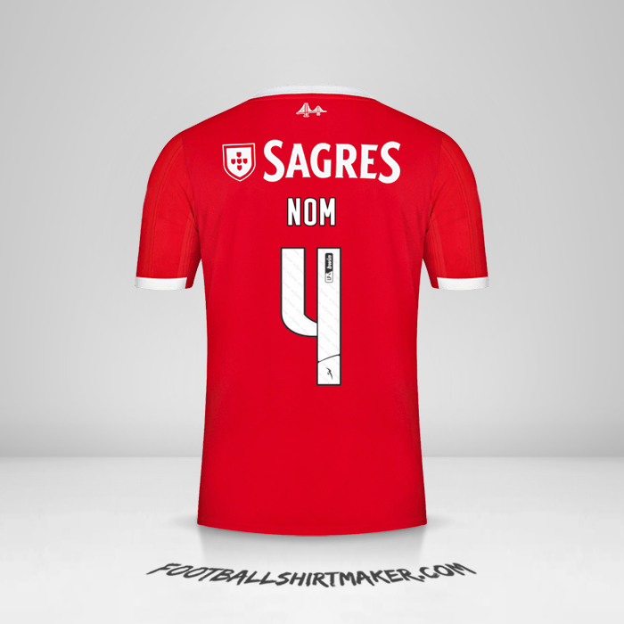 Maillot SL Benfica 2022/2023 -  nom - 4