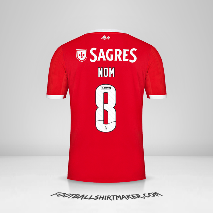 Maillot SL Benfica 2022/2023 -  nom - 8