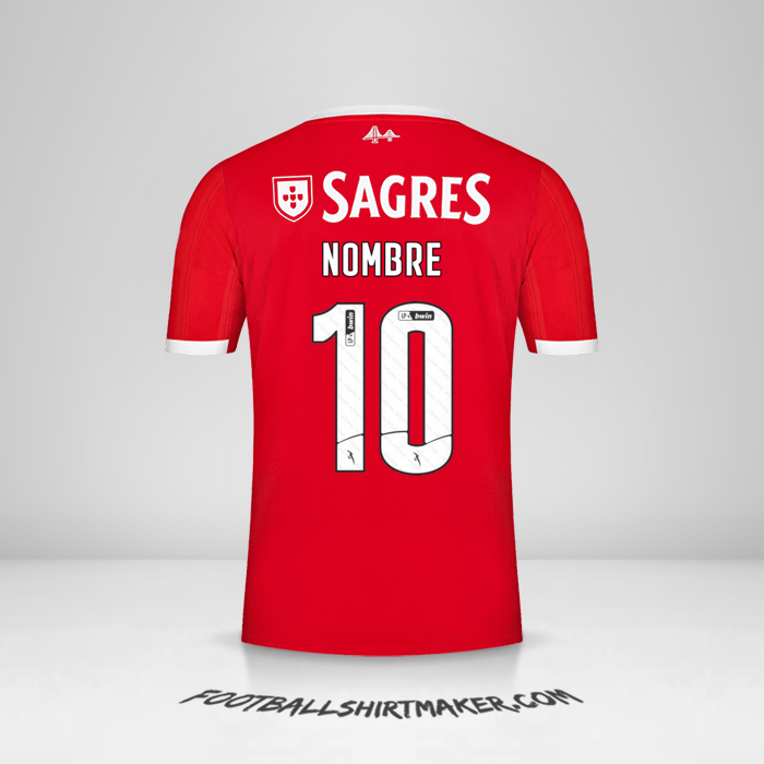 Camiseta SL Benfica 2022/2023 -  nombre - 10